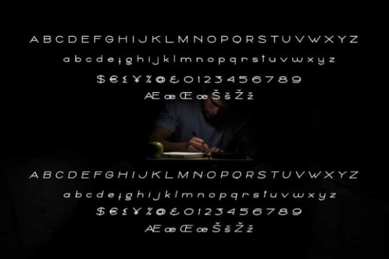 Ballado Geometric Sans Font Image 3