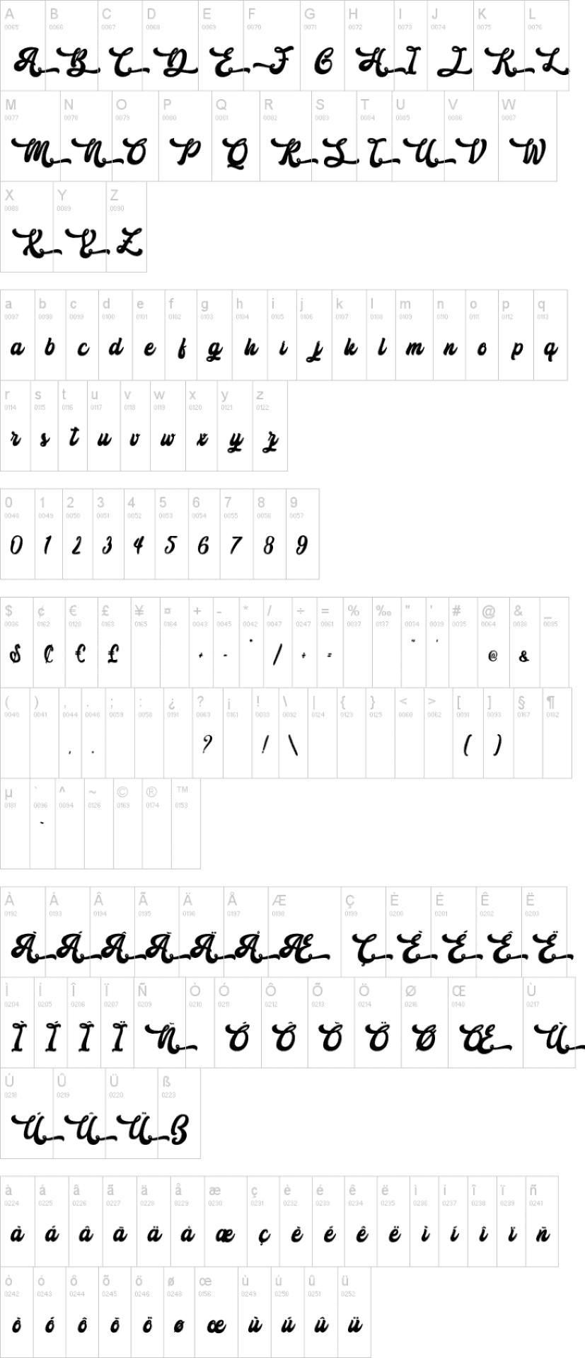 The Holiday Font Image 2