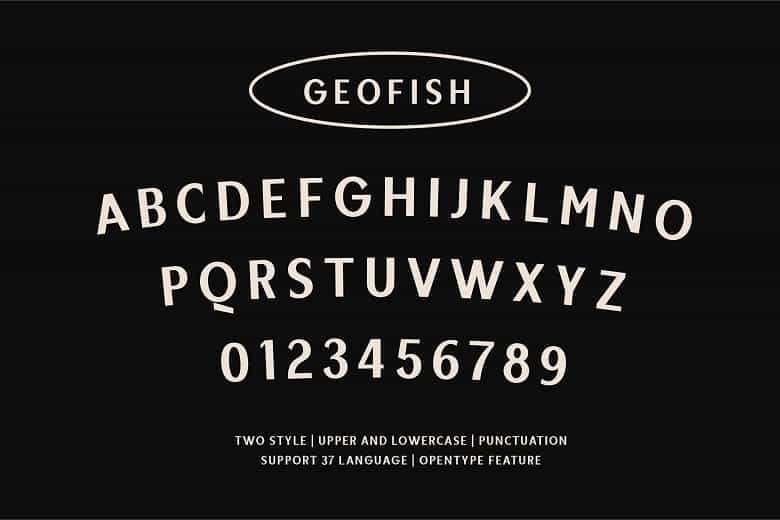 Geofish Font Image 2