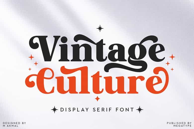 Vintage Culture Font Image 1