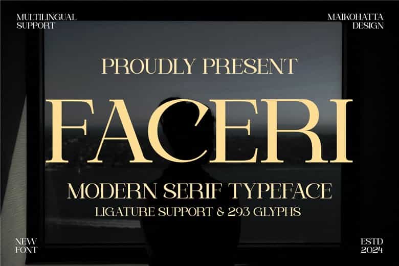 Faceri Font Image 1
