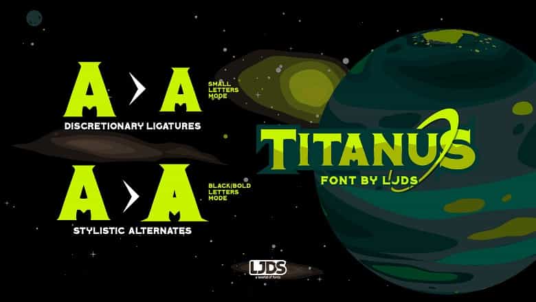 Titanus Font Image 2