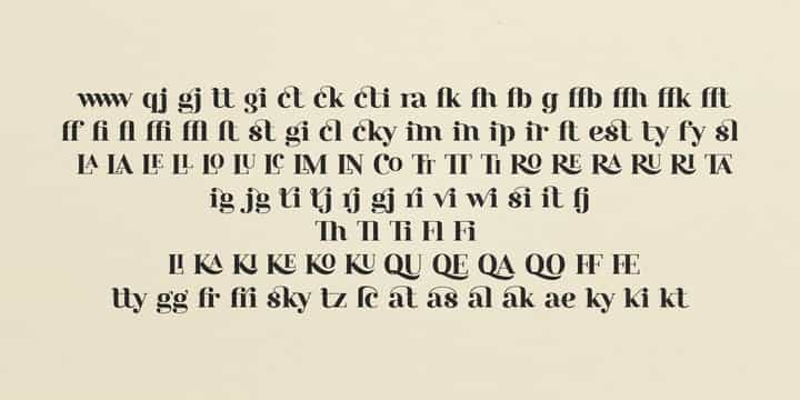 Rosmatika Serif Font Family Image 3