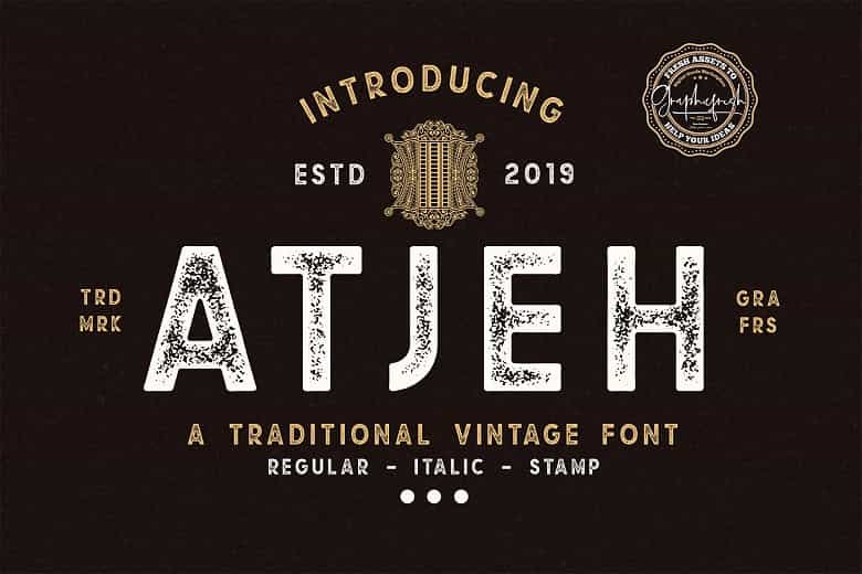 Atjeh Font Image 1