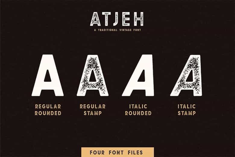 Atjeh Font Image 2