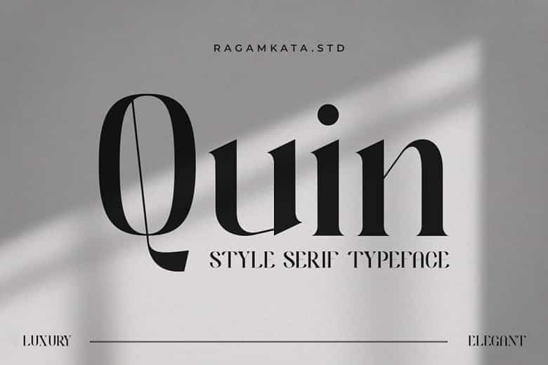 Quin Font Image 1