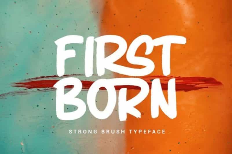 Firstborn Font Image 1