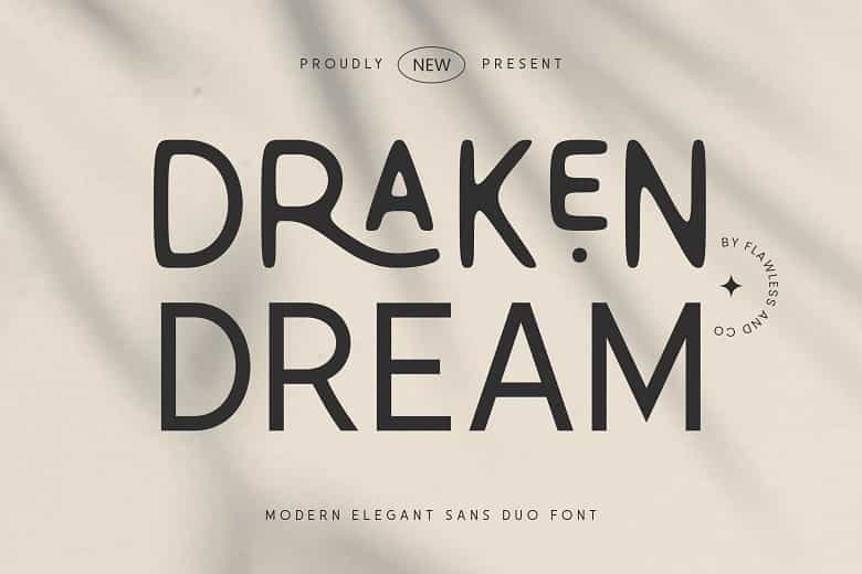 Draken Font Image 1