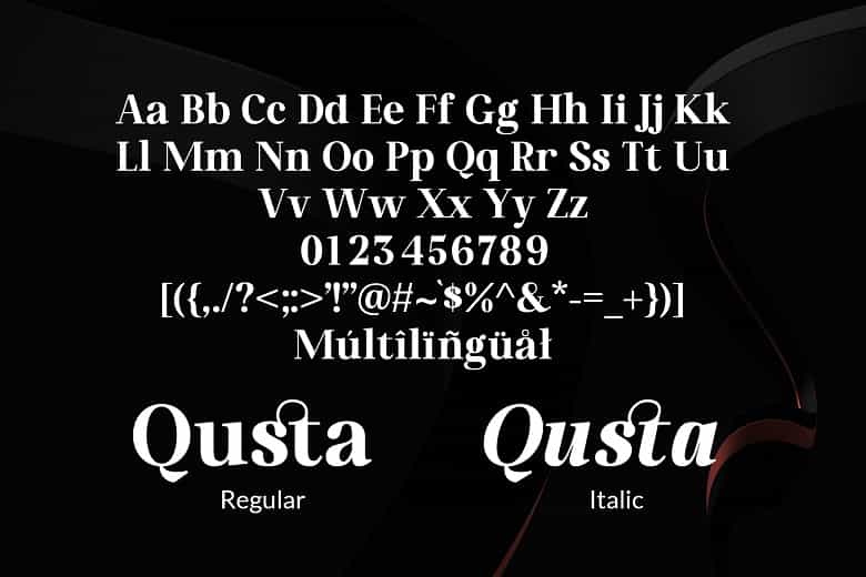 Qusta Font Image 3