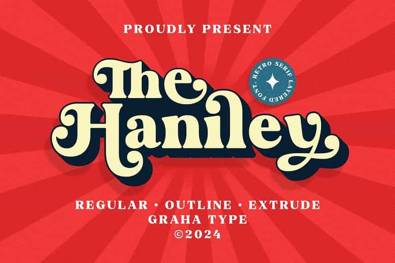 The Haniley Font Image 1
