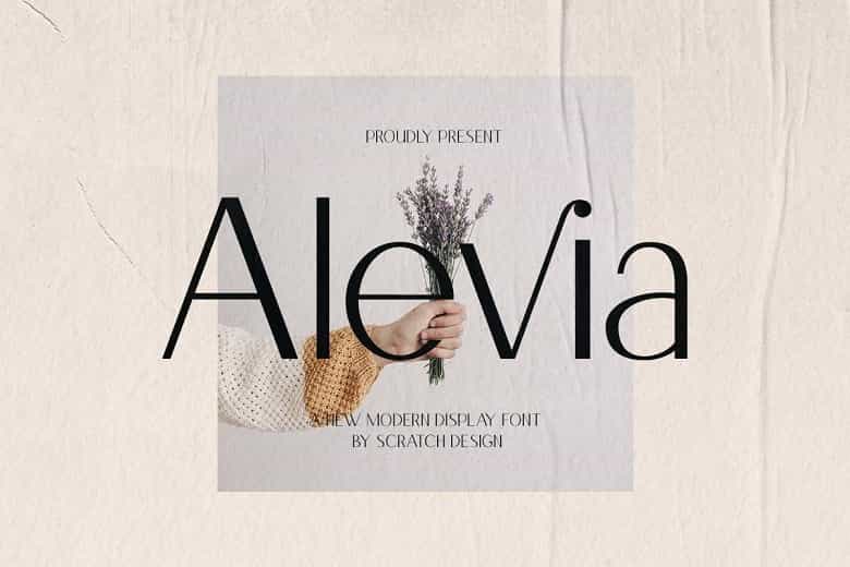 Alevia Font Image 1