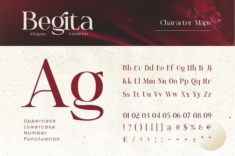Begita Font Image 3