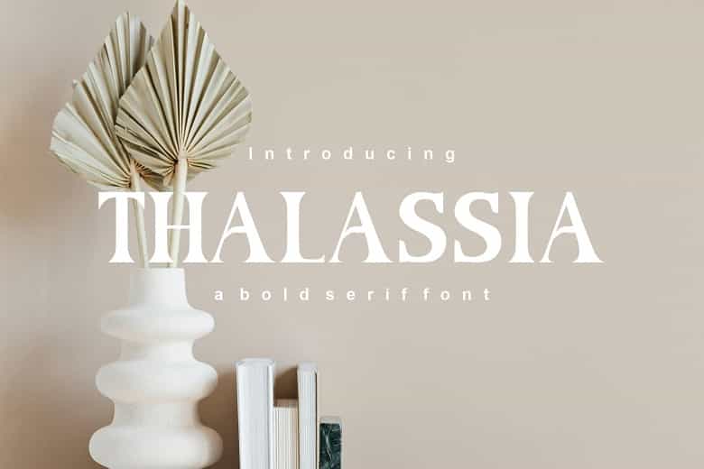 Thalassia Font Image 1