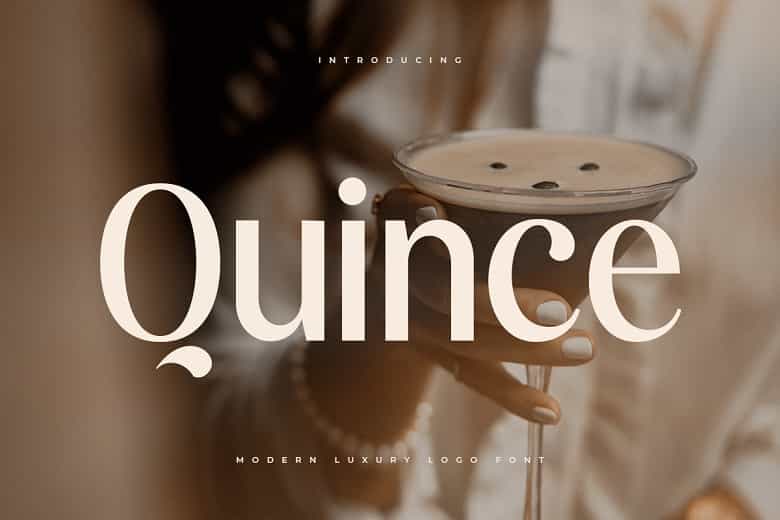 Quince Font Image 1
