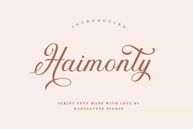 Haimonty Font Image 1