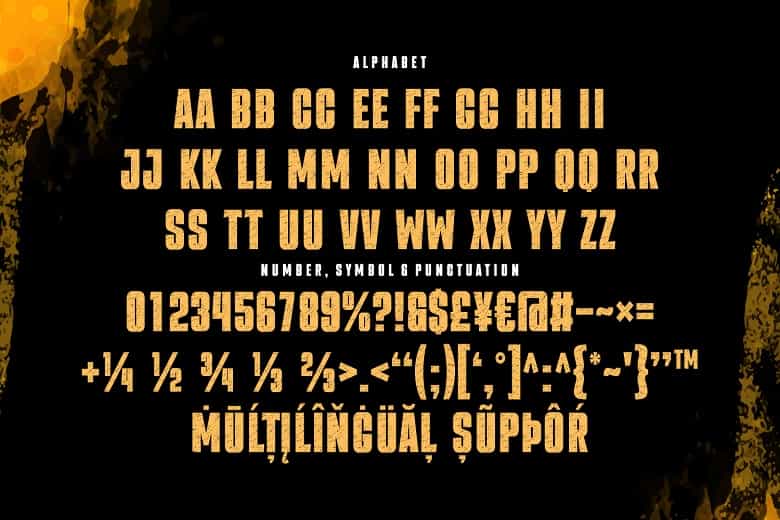 Hunter Grunge Font Image 3