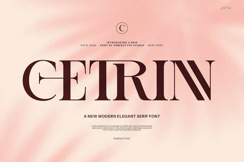 Cetrinn Font Image 1