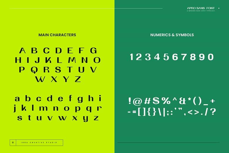 Apro Sans Font Image 3