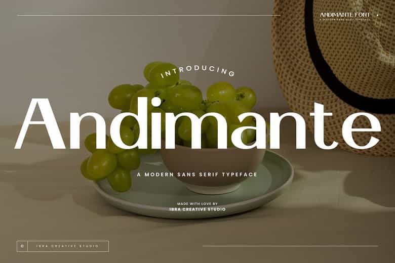 Andimante Font Image 1