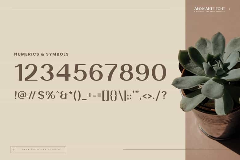 Andimante Font Image 3