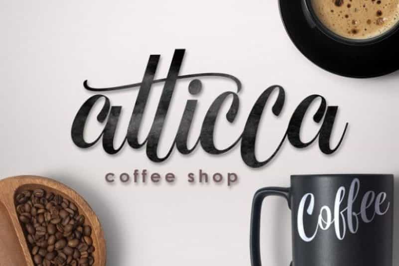 Cleopatra Script Font Image 2