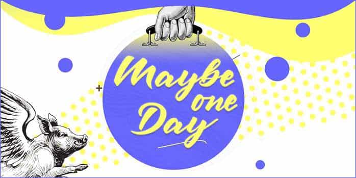 Maybe one Day Font Image 1