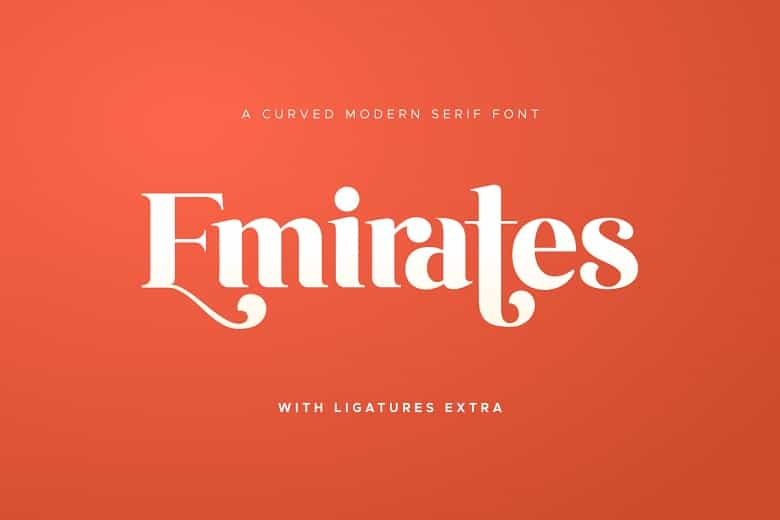 Emirates Font Image 1