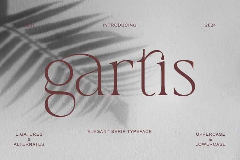Gartis Font Image 1
