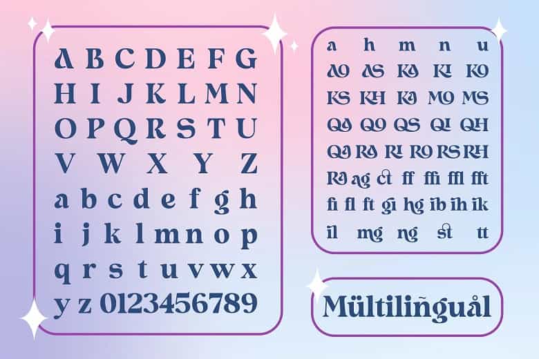 Asturo Grand Font Duo Image 2