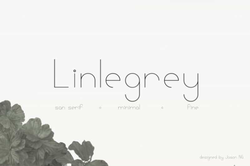 Linlegrey Font Image 1