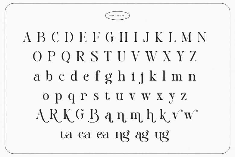 Ginger Brand Font Image 2