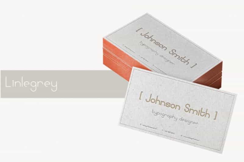 Linlegrey Font Image 2