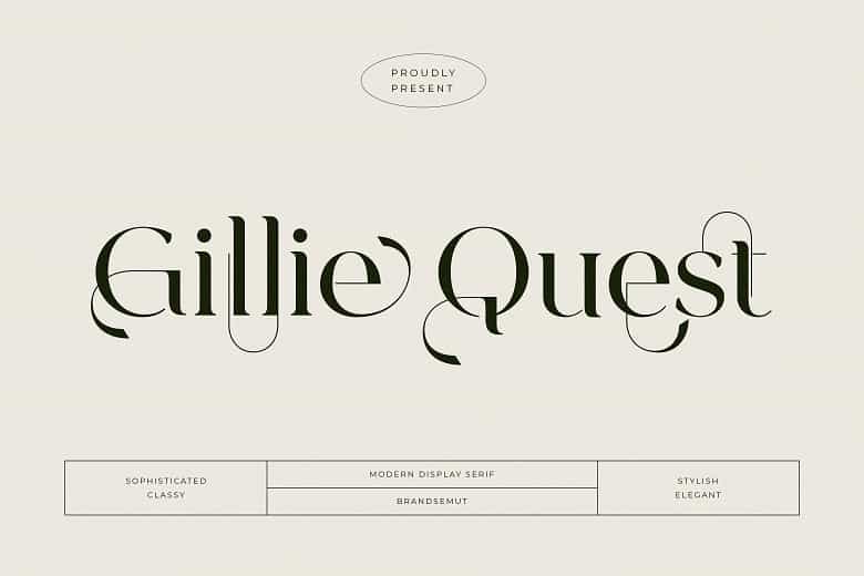 Gillie Quest Font Image 1