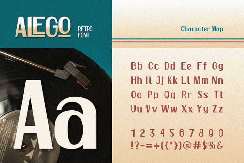 Alego Font Image 3