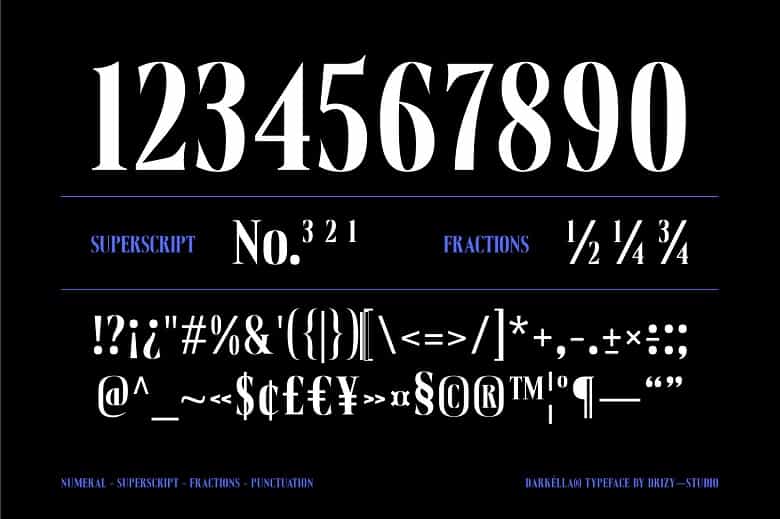 Darkella Font Image 3