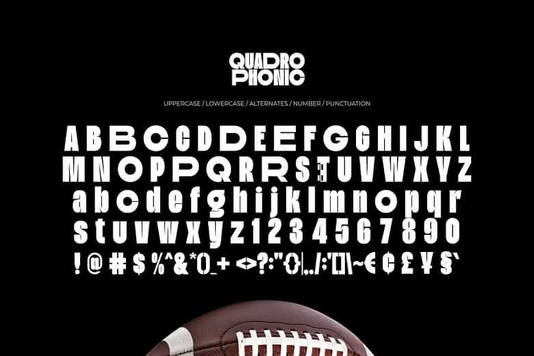 Quadrophonic Font Image 3