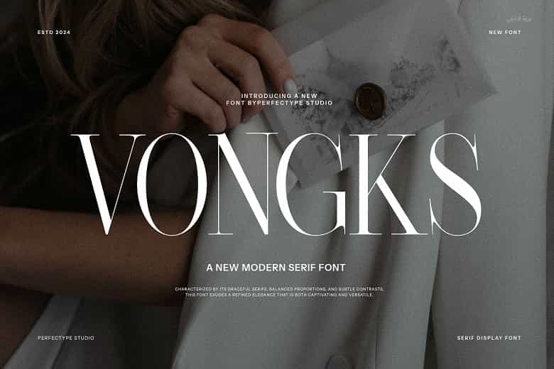 Vongks Font Image 1