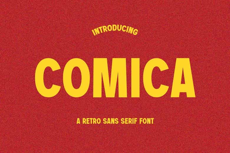 Comica Font Image 1