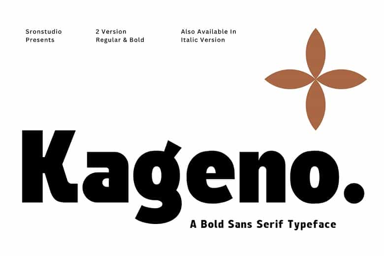Kageno Font Family Image 1