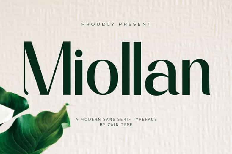 Miollan Font Image 1