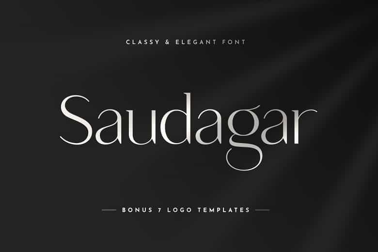 Saudagar Font Image 1