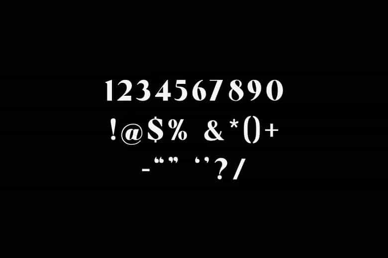 Lengthwise Font Image 4