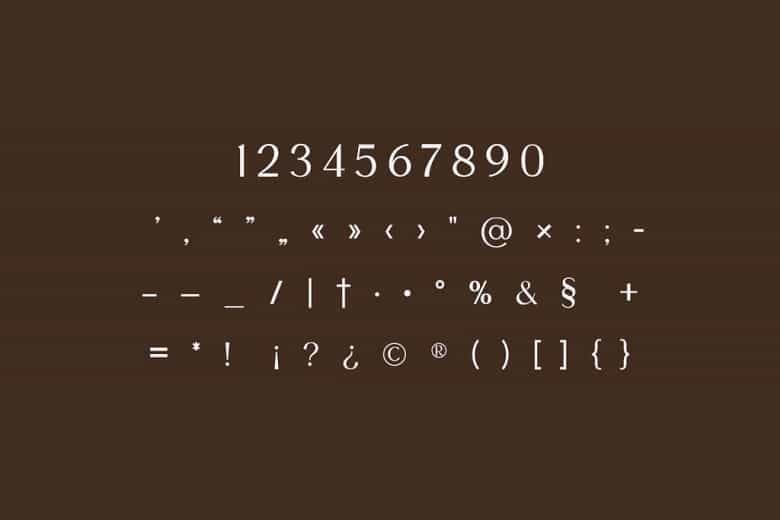 The Ambient Stream Font Image 4