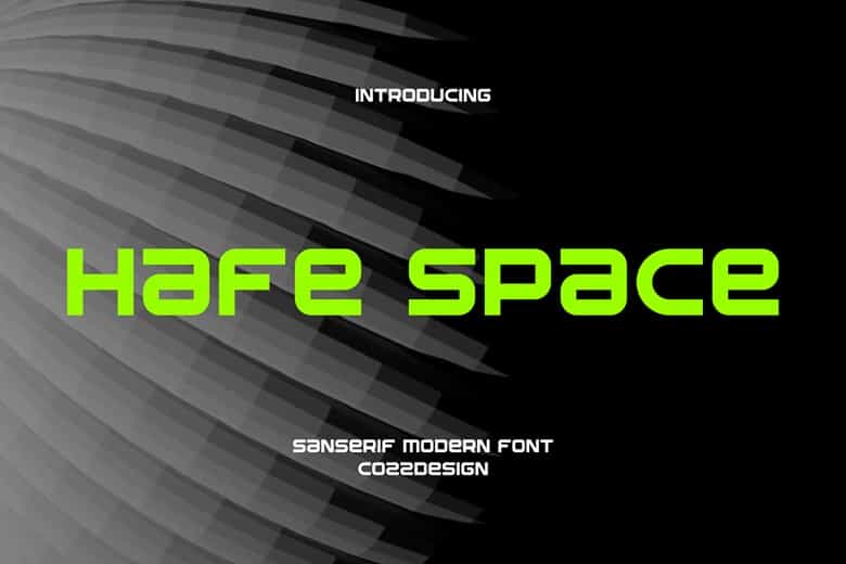 Hafespace Font Image 1