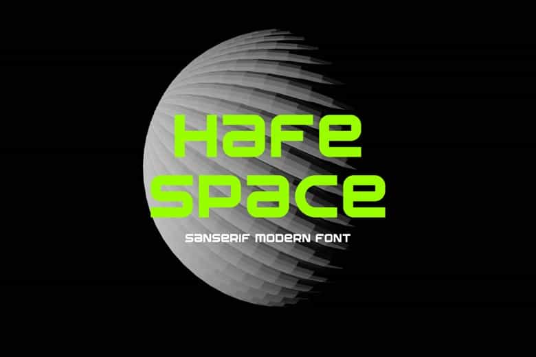 Hafespace Font Image 2