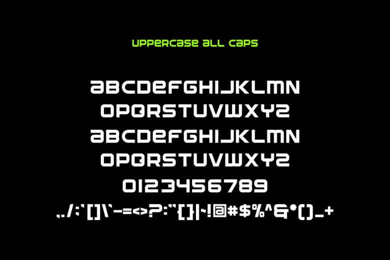 Hafespace Font Image 3