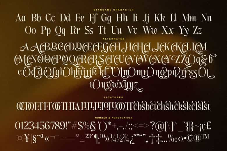 Moncheur Havens Font Image 3