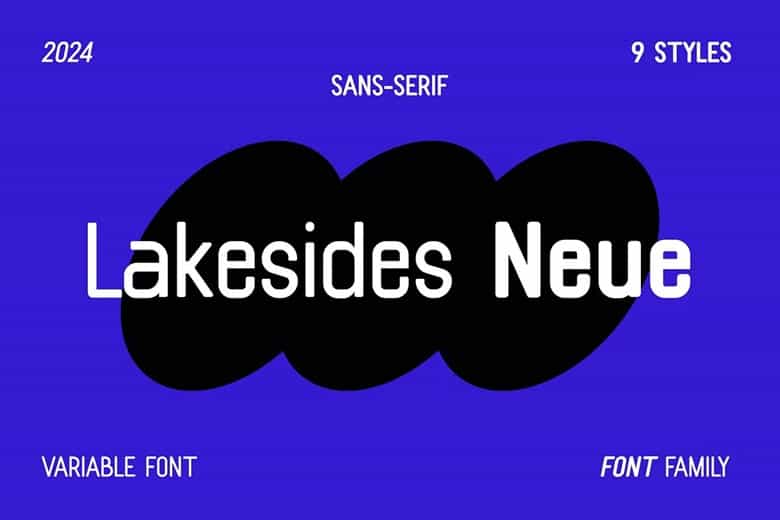 Lakesides Neue Font Family Image 1