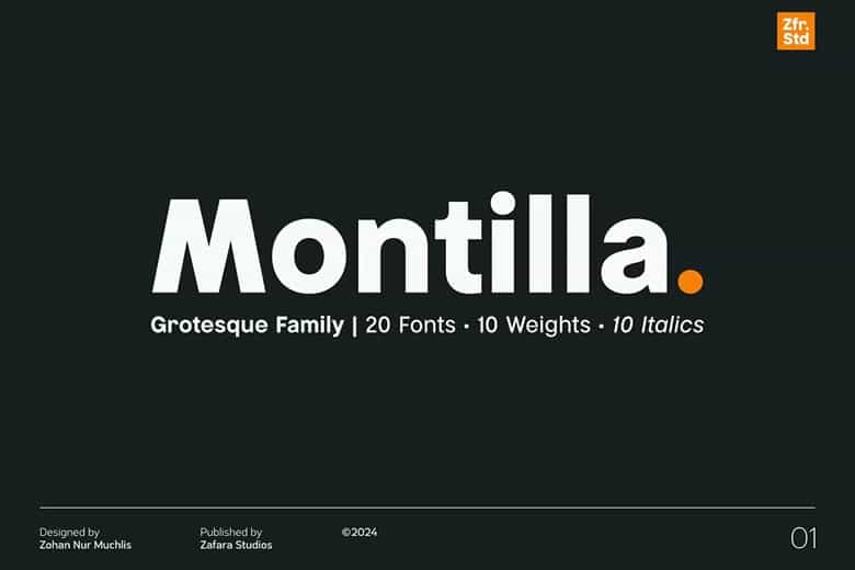 Montilla Font Image 1