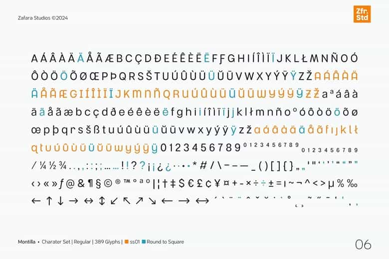 Montilla Font Image 3